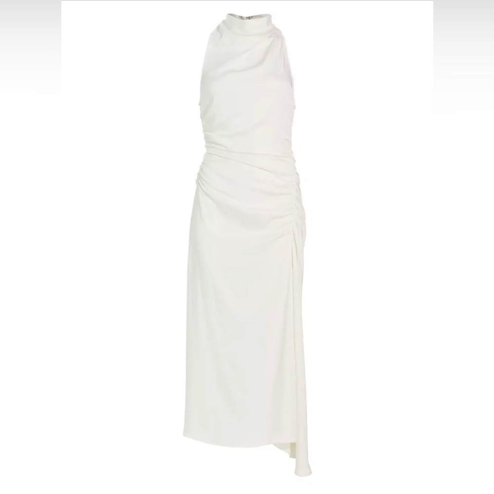 Brand New ALC Satin Silk White Dress